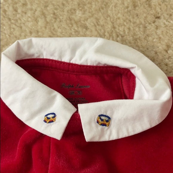 Ralph Lauren Childrenswear Footed Coverall - Picture 3 of 4